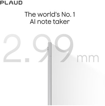 Plaud Note Pro vasahljóðritari - Svartur