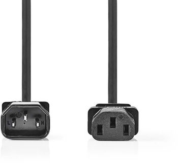 Nedis C13 í C14 framlenging fyrir rafmagnssnúru - 2 metrar