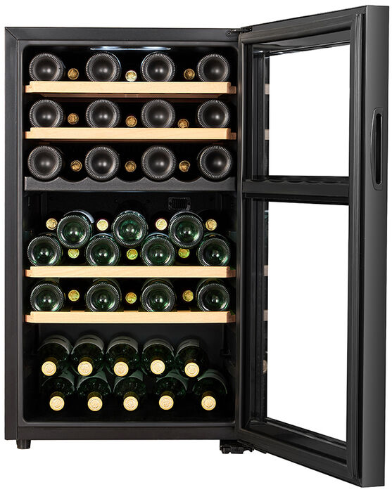 Climadiff vínkælir CEPAGE52DZF - Svartur