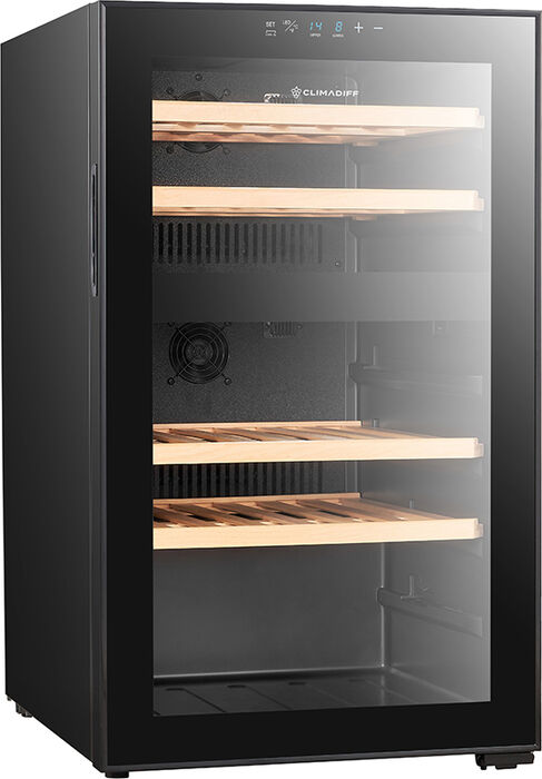 Climadiff vínkælir CEPAGE52DZF - Svartur