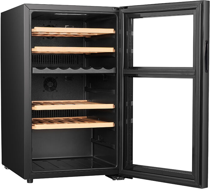 Climadiff vínkælir CEPAGE52DZF - Svartur