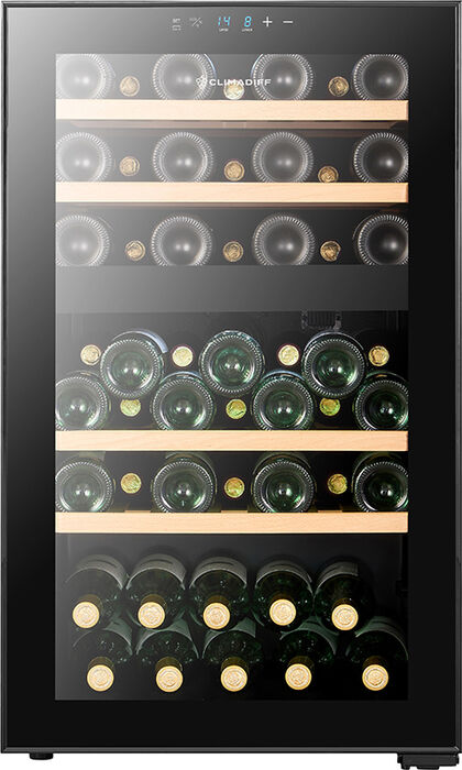 Climadiff vínkælir CEPAGE52DZF - Svartur