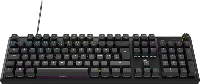 Corsair K70 Core RGB leikjalyklaborð - Svart