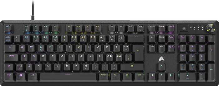 Corsair K70 Core RGB leikjalyklaborð - Svart