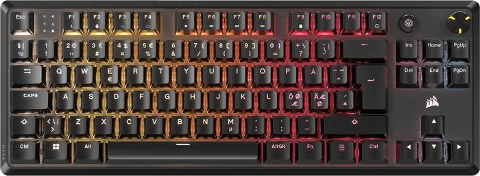 Corsair K70 Core TKL leikjalyklaborð - Svart