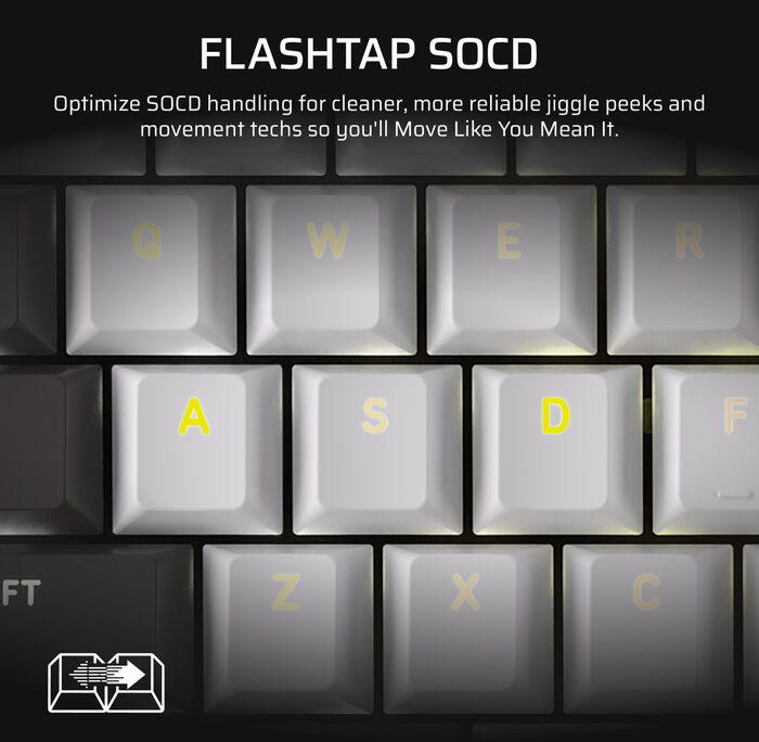 Corsair Vanguard 96 leikjalyklaborð - Svart