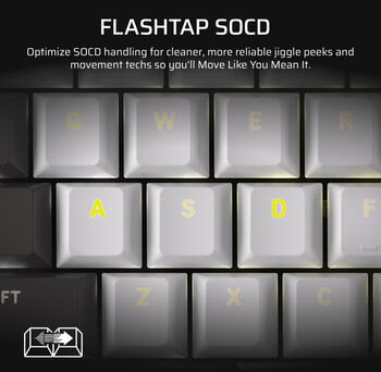 Corsair Vanguard 96 leikjalyklaborð - Svart