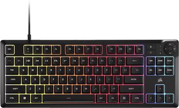 Corsair K55 Core TKL leikjalyklaborð - Svart