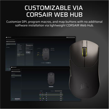 Corsair Sabre v2 Pro þráðlaus mús - Hvít