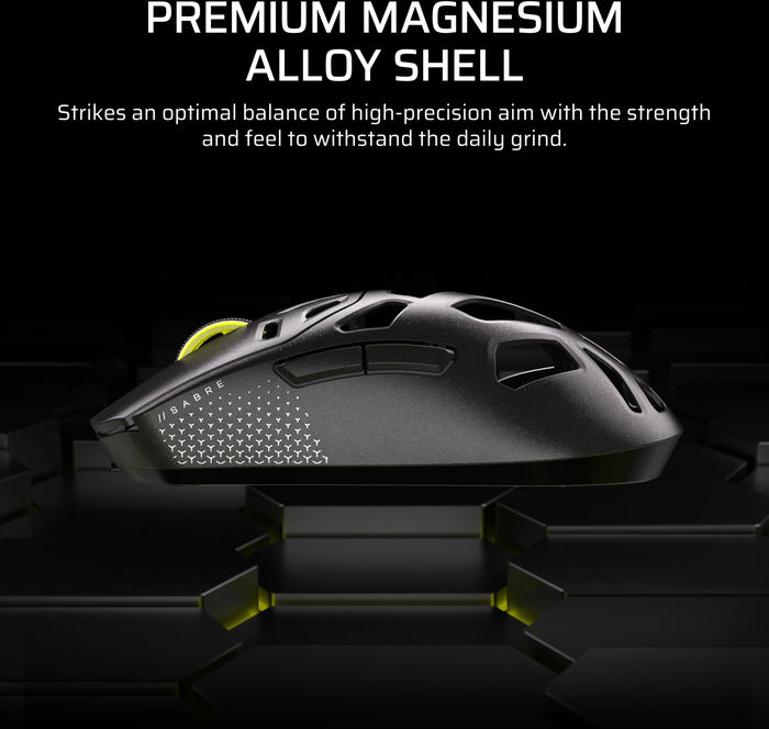 Corsair Sabre v2 Pro MG þráðlaus mús - Svört