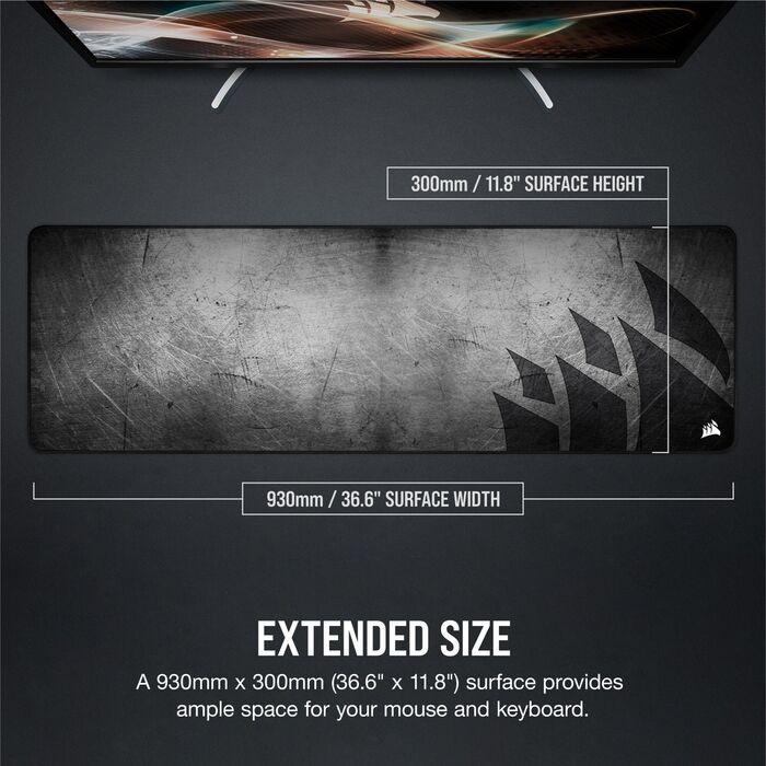 Corsair MM300 Pro músarmotta - XXL