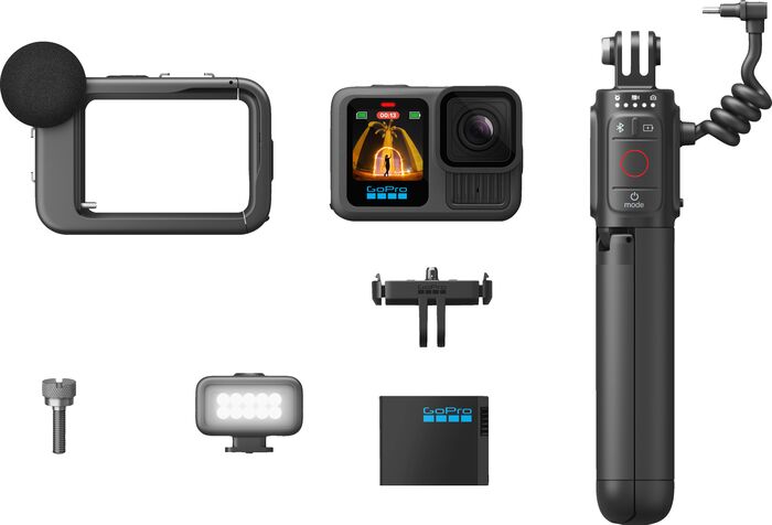 GoPro HERO 13 Black Creator Edition útivistarmyndavél - Svört