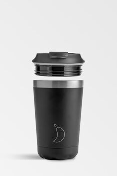 Chilly's 340ml kaffimál Flip - Svart