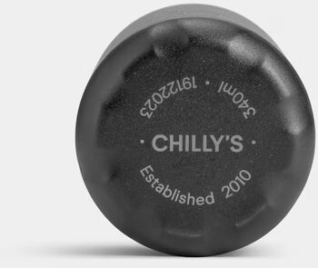 Chilly's 340ml kaffimál Flip - Svart