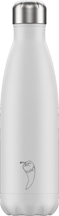 Chilly's 500ml flaska - Hvít