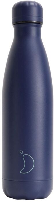 Chilly's 500ml flaska - Dökkblá