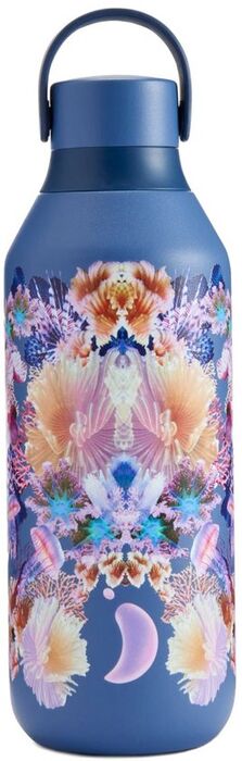 Chilly's S2 500ml flaska - Botanical Deep Blue