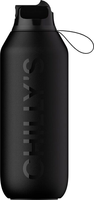 Chilly's S2 Flip 500ml flaska - Svört 