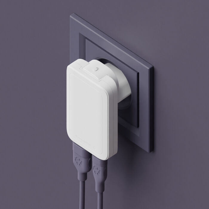 Dbramante1928 Recharge Pro USB-C/USB-A (20W+18W) hleðslukló