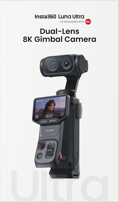 Insta360 Luna Ultra Creator Bundle myndavél - Svört