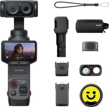 Insta360 Luna Ultra Creator Bundle myndavél - Svört