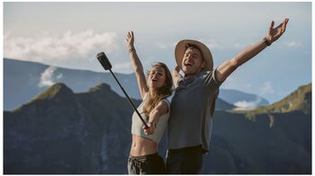 Insta360 X4 Air Start-pakki útivistarmyndavél - Hvít