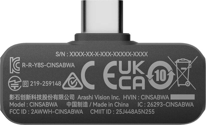 Insta360 Mic Air þráðlaus hljóðnemi (1 sendir og móttakari)