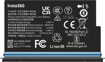 Insta360 X5 rafhlaða