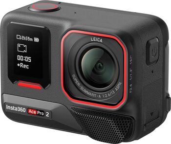 Insta360 Ace Pro 2 útivistarmyndavél með 2 rafhlöðum
