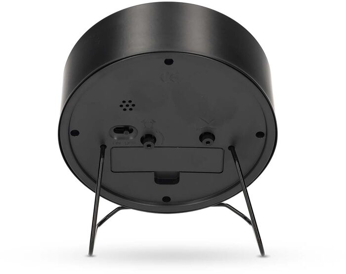 Nedis vekjaraklukka - Svört