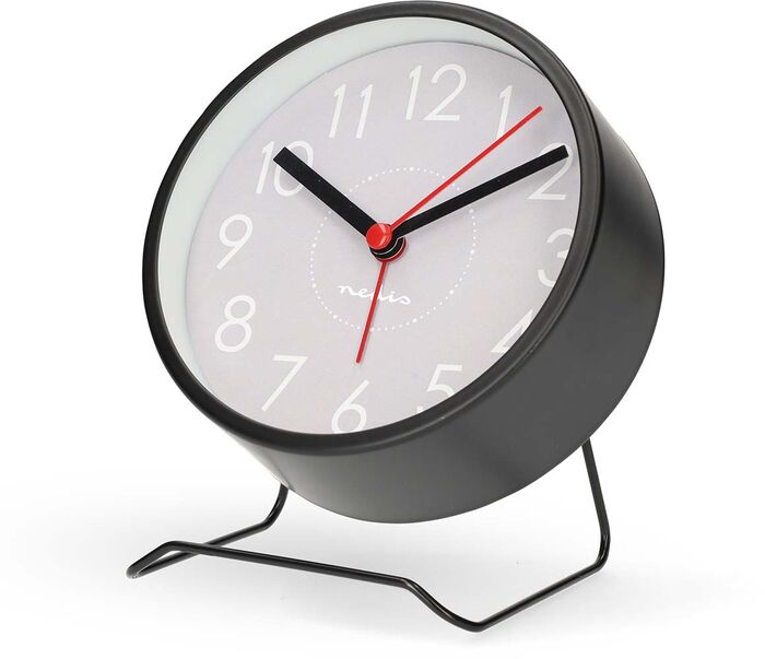 Nedis vekjaraklukka - Svört