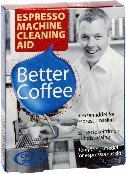 Clean Drop hreinsiefni í Espressóvélar