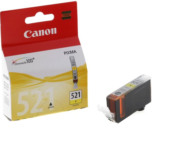 Canon CLI-521Y blekhylki - Gult