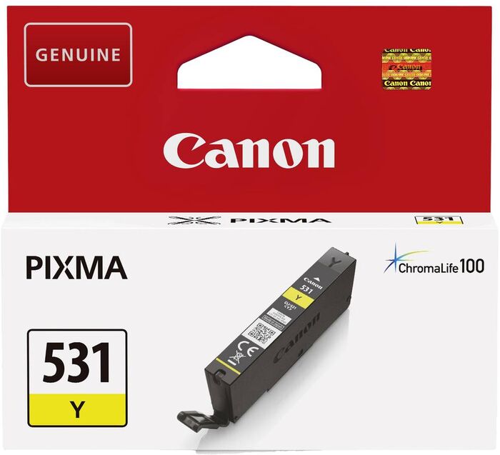 Canon CLI-531Y blekhylki - Gult