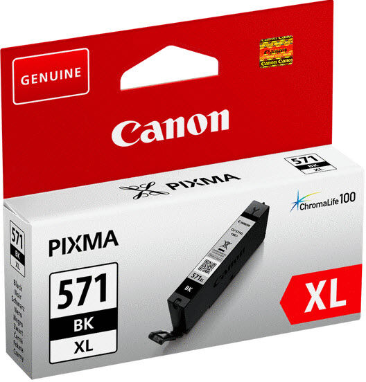 Canon CLI-571XLBK blekhylki - Svart XL
