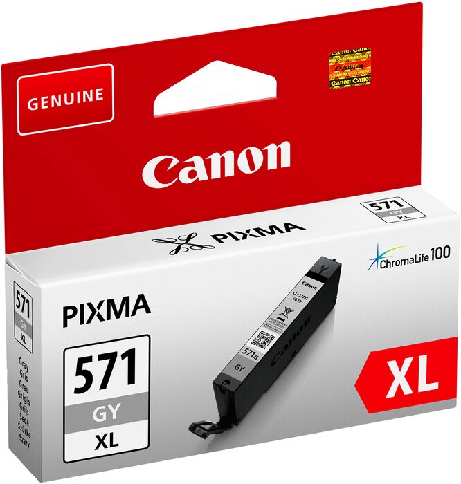 Canon CLI-571XLGY XL blekhylki - Grátt