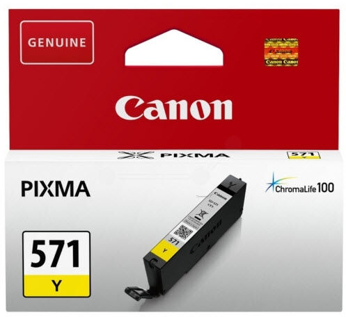 Canon CLI-571Y blekhylki - Gult