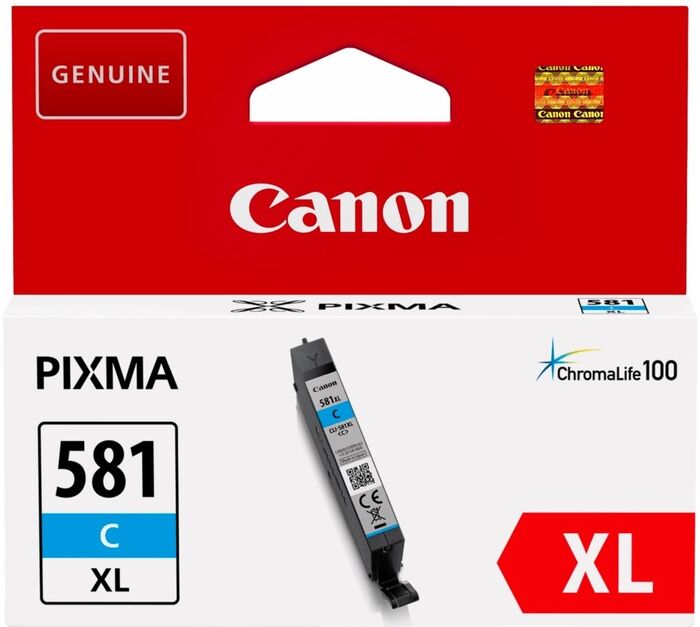 Canon CLI-581C XL blekhylki - Blátt
