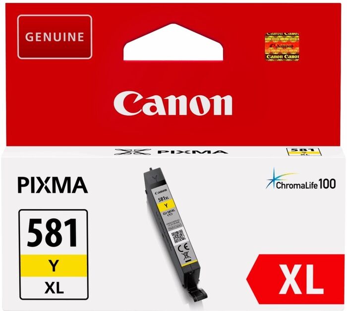 Canon CLI-581Y XL blekhylki - Gult