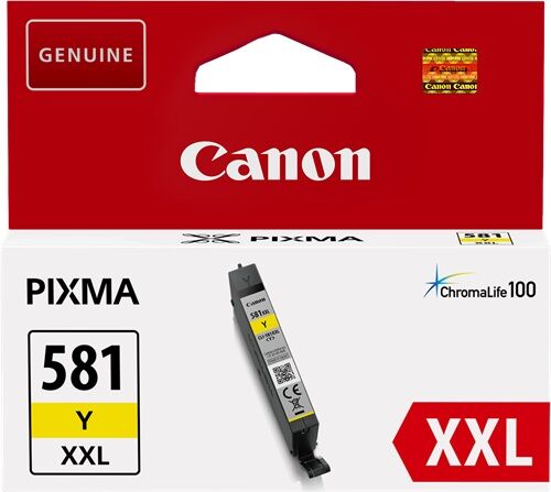 Canon CLI-581Y XXL blekhylki - Gult