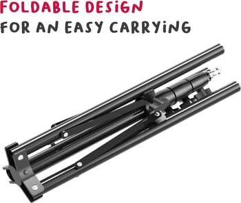 Celly hringljós á þrífæti með símafestingu