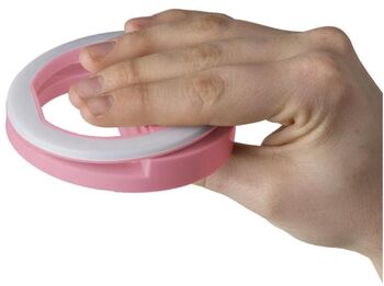 Celly Click Light Pro flass - Bleikur