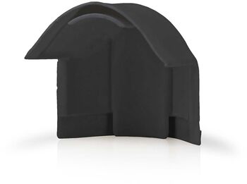 Nedis snúrurennu úthorn - Svart 