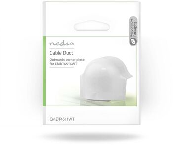 Nedis snúrurennu úthorn - Hvítt 