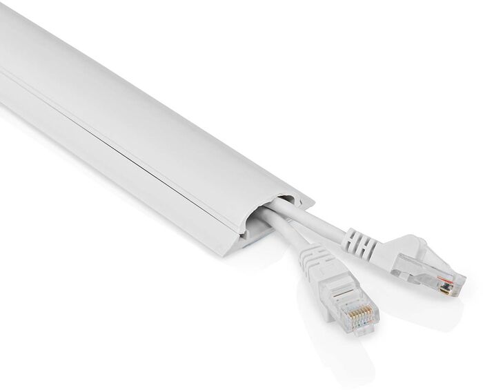 Nedis snúrurenna 16mm/1,5m - Hvít 