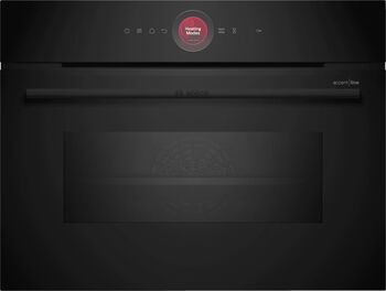 Bosch Series 8 vegg- og örbylgjuofn - Svartur