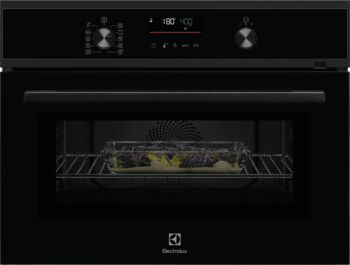 Electrolux 600 CombiQuick vegg- og örbylgjuofn - Svartur