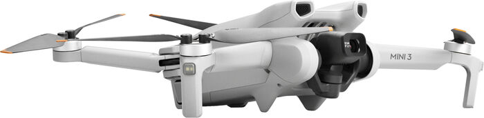 DJI Mini 3 dróni + DJI fjarstýring - Hvítur
