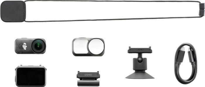 DJI Osmo Nano útivistarmyndavél - Svört