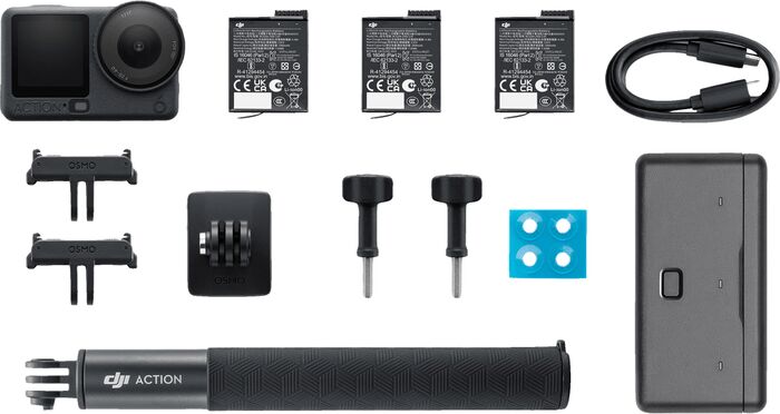 DJI Osmo Action 6 Adventure Combo útivistarmyndavél